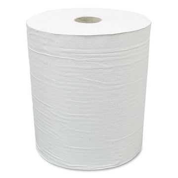 American Paper Converting Hardwound Paper Towel Roll, Eco Green Paper, 1-ply, 7.88" X 800 Ft, White, 6-carton freeshipping - TVN Wholesale